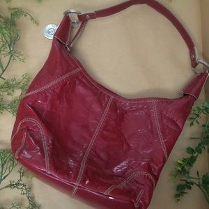 Red Satchel Reaction Bag